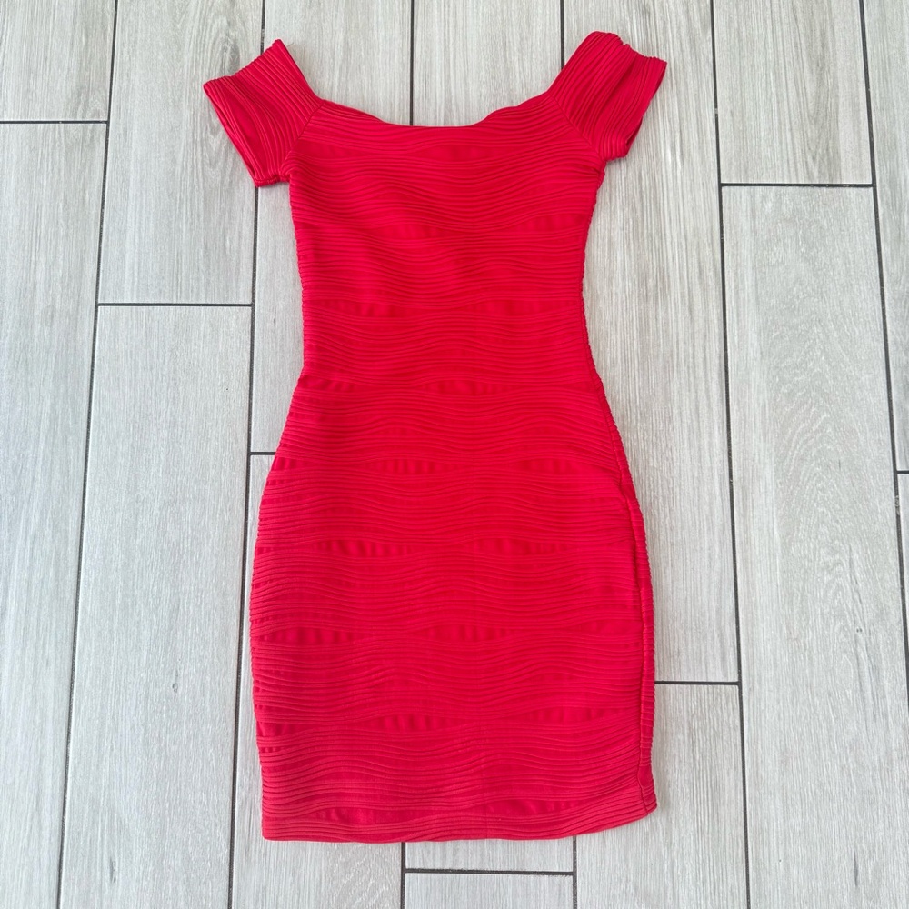Wet Seal Vibrant Red Mini Dress